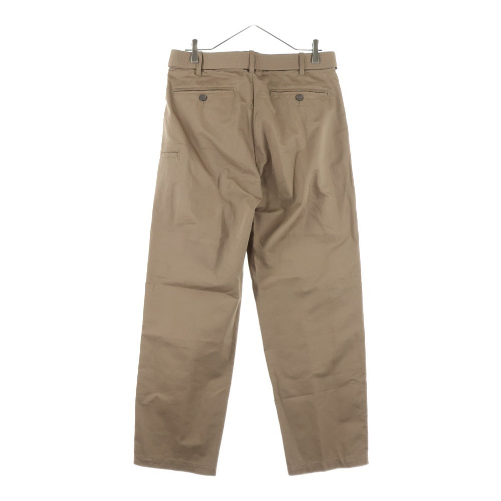 KITH(キス) 23SS Montrose Belted Pant モントローズ ベルトパンツ ブラウン KHM060279