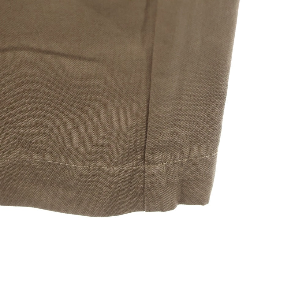 KITH(キス) 23SS Montrose Belted Pant モントローズ ベルトパンツ ブラウン KHM060279