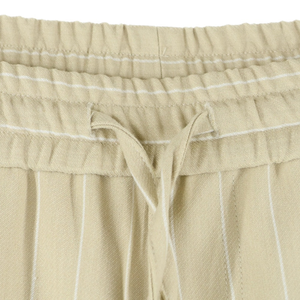 KITH(キス) 23SS Pinstripe Elmhurst Pant ピンストライプ エルムハースト ロングパンツ ベージュ KHM060304