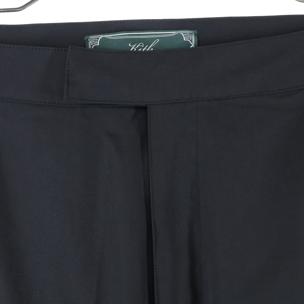 KITH(キス) Pierrepont Pant ナイロン スラックスパンツ ブラック