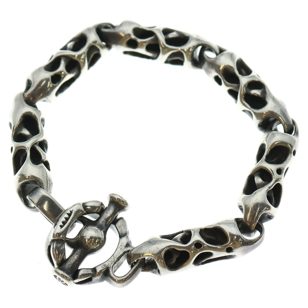 Travis Walker(トラヴィスワーカー) MEAT BRACELET 6LINK ミートブレスレット シルバー