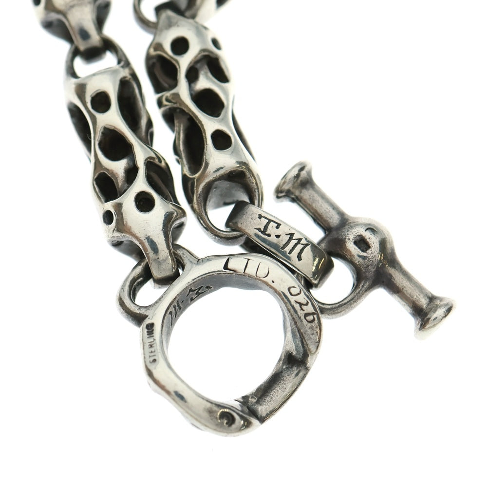 Travis Walker(トラヴィスワーカー) MEAT BRACELET 6LINK ミートブレスレット シルバー
