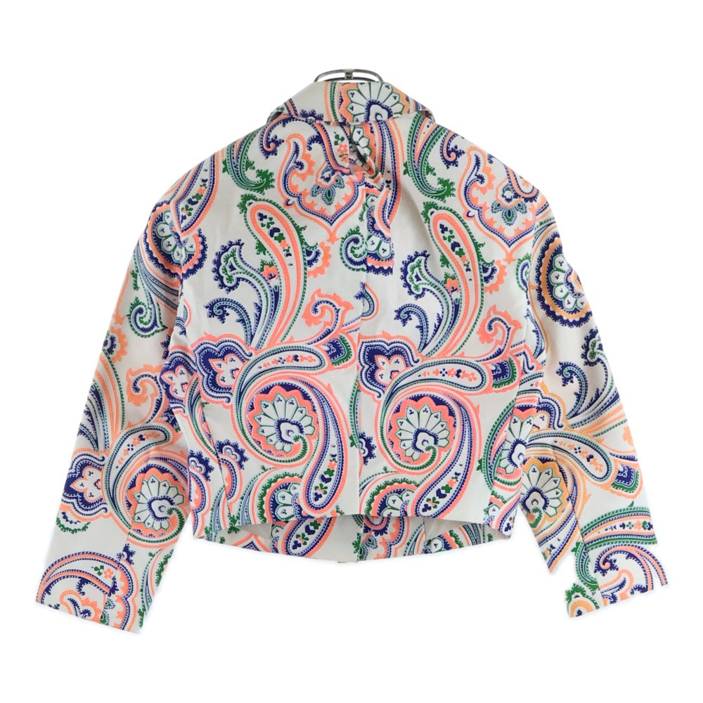 JIL SANDER(ジルサンダー) Le Chatelier Paisley Print Blazer ル シャトリエ ペイズリープリントブレザー 4B レディース総柄クロップドブレザー 20121W02376 マルチ
