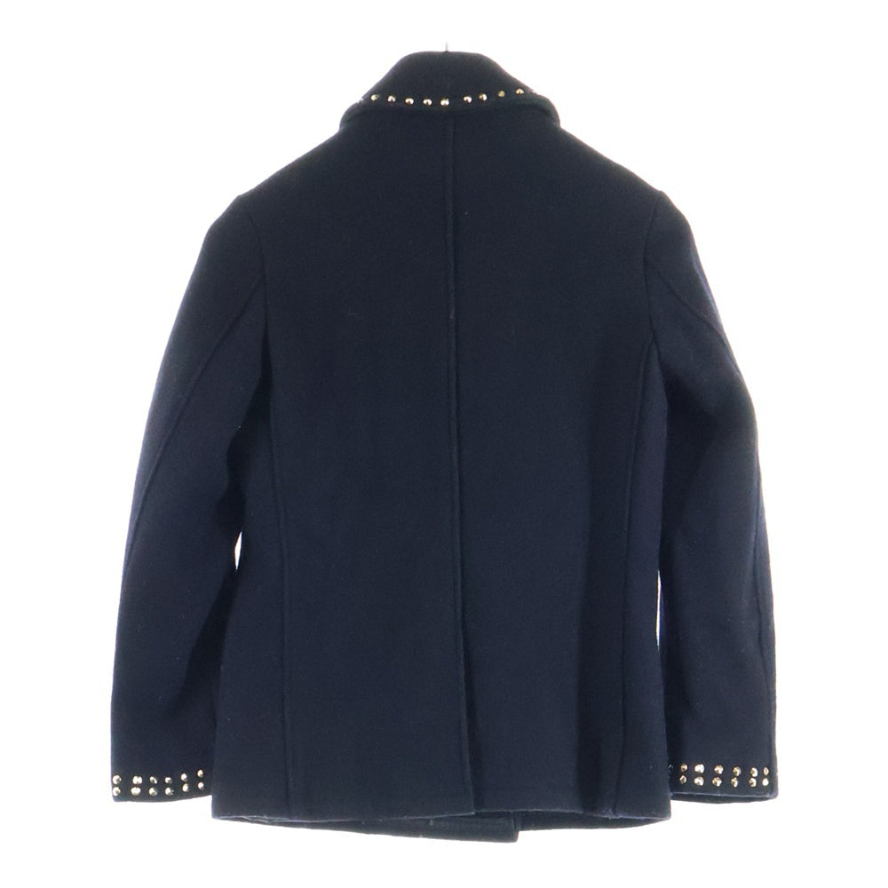 SCHOTT(ショット) U.S.740N PEA JACKET ピージャケット レディーススタッズ装飾ジャケット ブラック