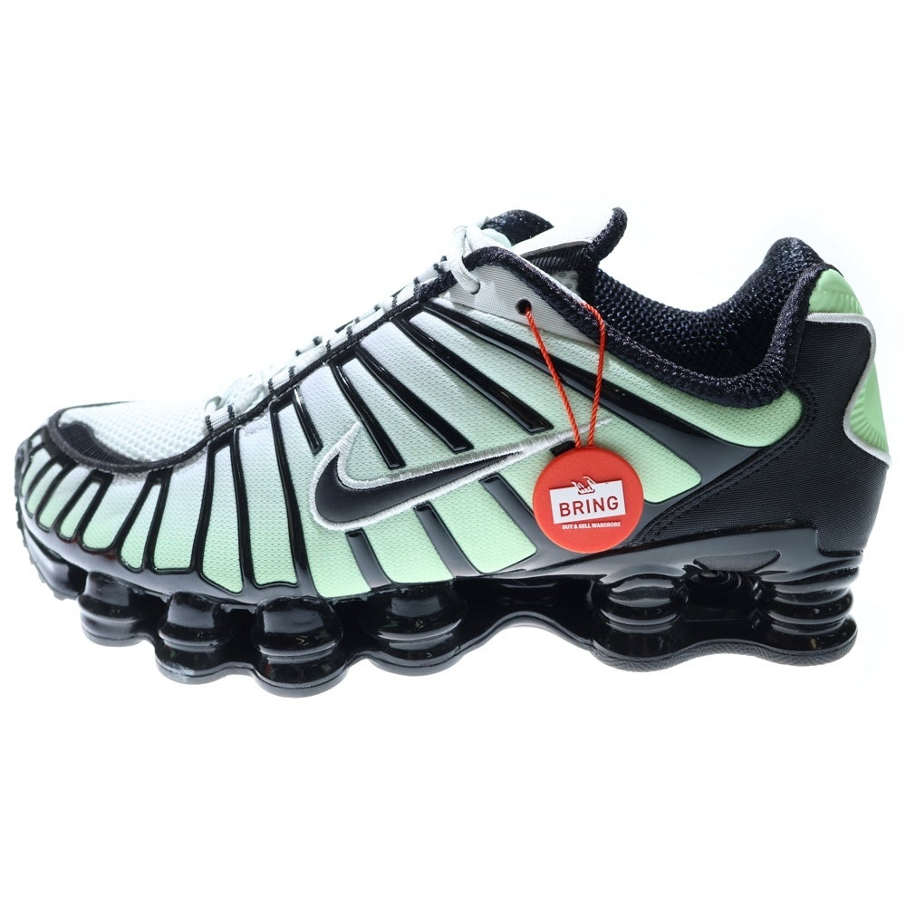 NIKE(ナイキ) Shox TL Vapor Green/Photon Dust ショックスTL ベイパーグリーン/フォトンダスト ローカットスニーカー US9.5/27.5cm AV3595-300 ブラック/グリーン