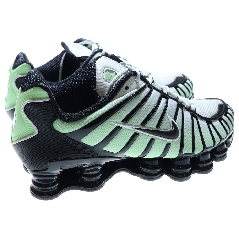 NIKE(ナイキ) Shox TL Vapor Green/Photon Dust ショックスTL ベイパーグリーン/フォトンダスト ローカットスニーカー US9.5/27.5cm AV3595-300 ブラック/グリーン