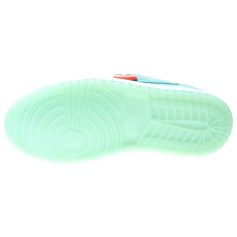 NIKE(ナイキ) WMNS AIR JORDAN1 WASHED TEAL ウィメンズ エアジョーダン ウォッシュドティール レディースローカットスニーカー US8.5/25.5cm HQ8111‐300 ブルー