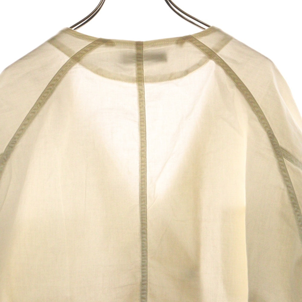 nonnative(ノンネイティブ) 24SS ×UNDERCOVER Monk Jacket Cotton Paper Viera Overdyed アンダーカバー モンクジャケットペーパービエラオーバーダイド 長袖シャツ UN-J0302