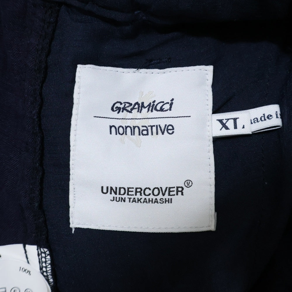 GRAMICCI(グラミチ) 25SS ×nonnative ×UNDERCOVER Walker Easy Shorts Linen Canvas ノンネイティブ アンダーカバー ウォーカーイージーリネンキャンバス ハーフパンツ NN-P4652