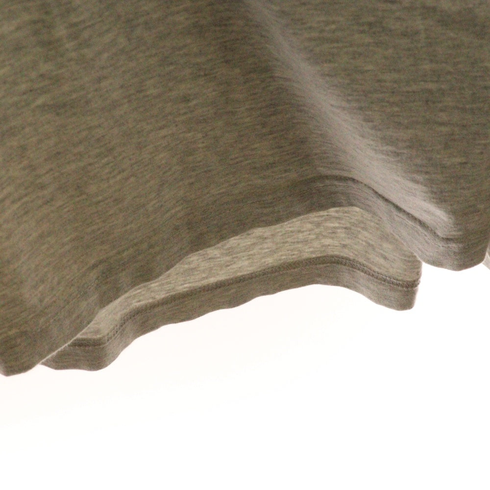 TAKAHIROMIYASHITA The SoloIst.(タカヒロミヤシタザソロイスト) 23SS SOLO73 Oversized S/S Pocket Tee オーバーサイズドショートスリーブポケット半袖Tシャツ sc.0042SS23 グレー