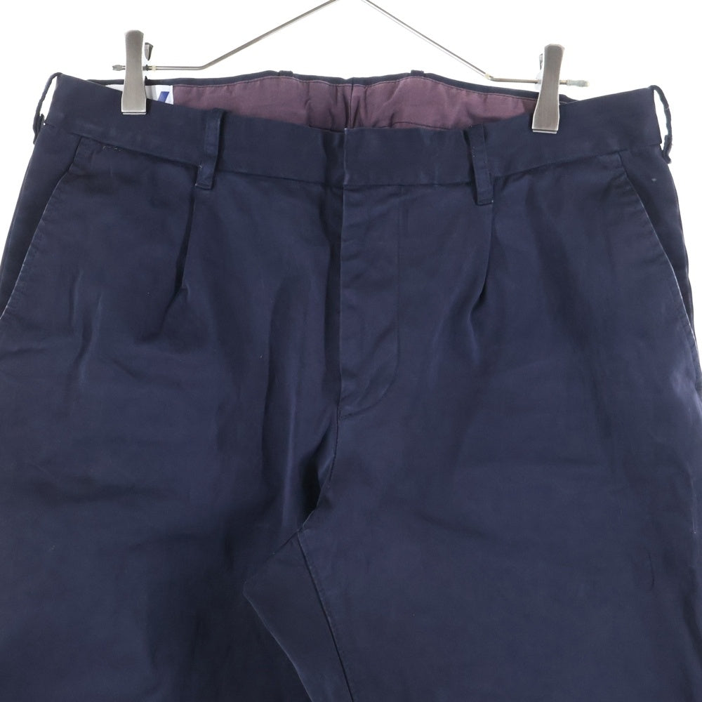 NVy by(ネイビーバイ) PE/NY Pants ポリエステルナイロンスラックスパンツ テーパードトラウザー 5551-133-0096 ネイビー