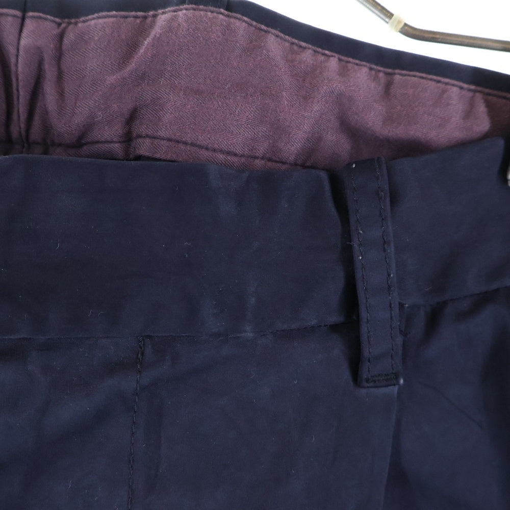 NVy by(ネイビーバイ) PE/NY Pants ポリエステルナイロンスラックスパンツ テーパードトラウザー 5551-133-0096 ネイビー