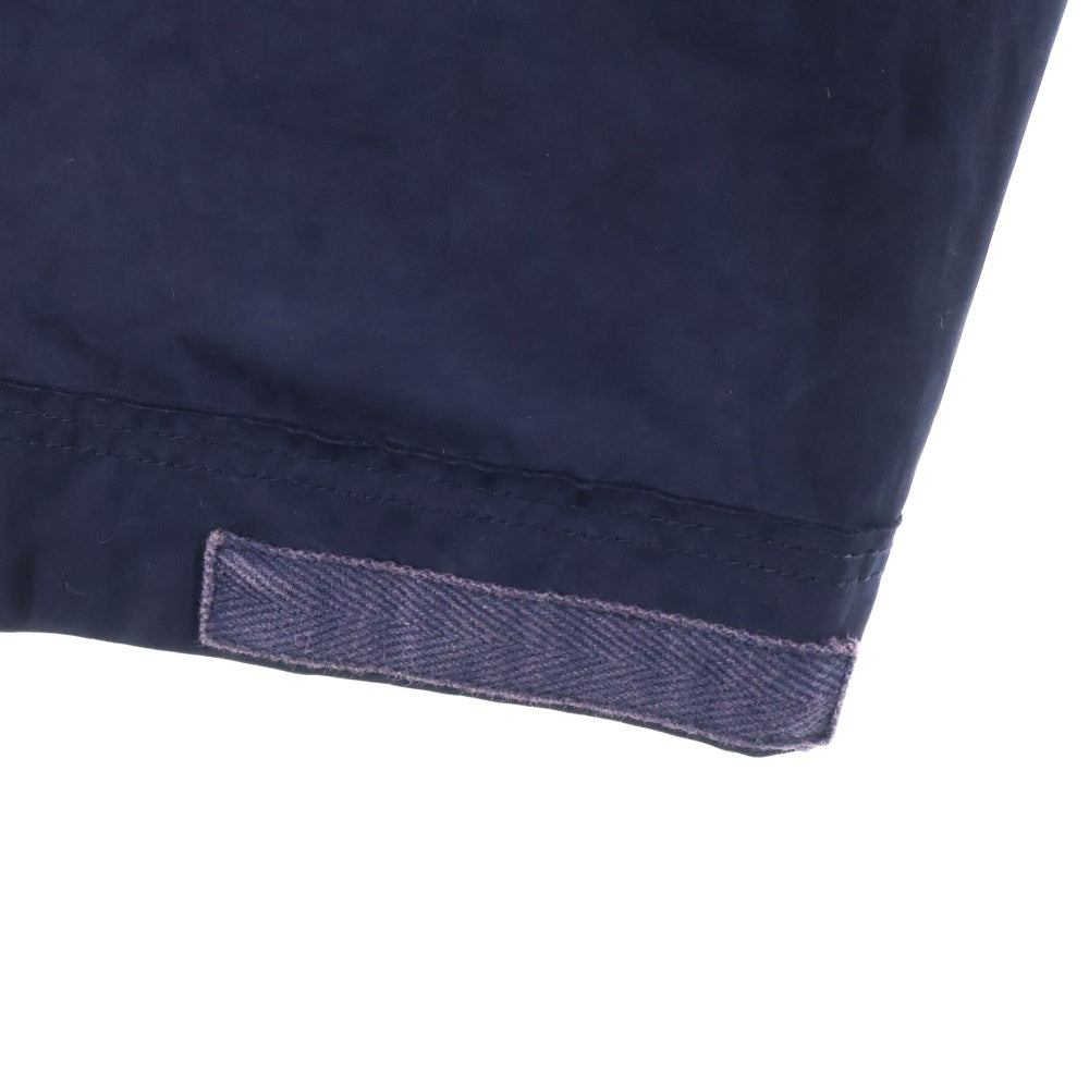 NVy by(ネイビーバイ) PE/NY Pants ポリエステルナイロンスラックスパンツ テーパードトラウザー 5551-133-0096 ネイビー