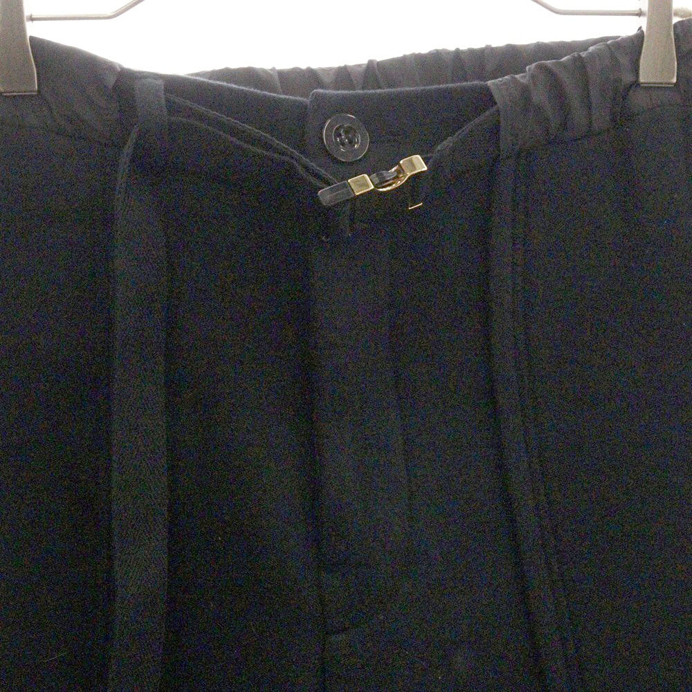Sacai(サカイ) 19AW Belted Sweat Pants ベルテッドスウェットパンツ ベルト付きスウェットパンツ 19-02126M ブラック