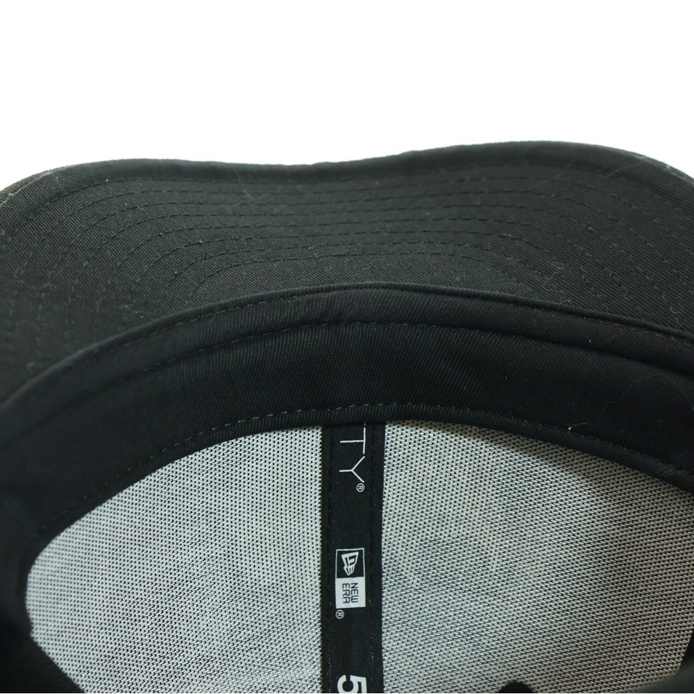 NEW ERA(ニューエラ) ×TAKAHIRO MIYASHITA Soloist ×UNDERCOVER タカヒロミヤシタソロイスト アンダーカバー トリプルネーム 59FIFTY ベースボールキャップ 帽子 ブラック