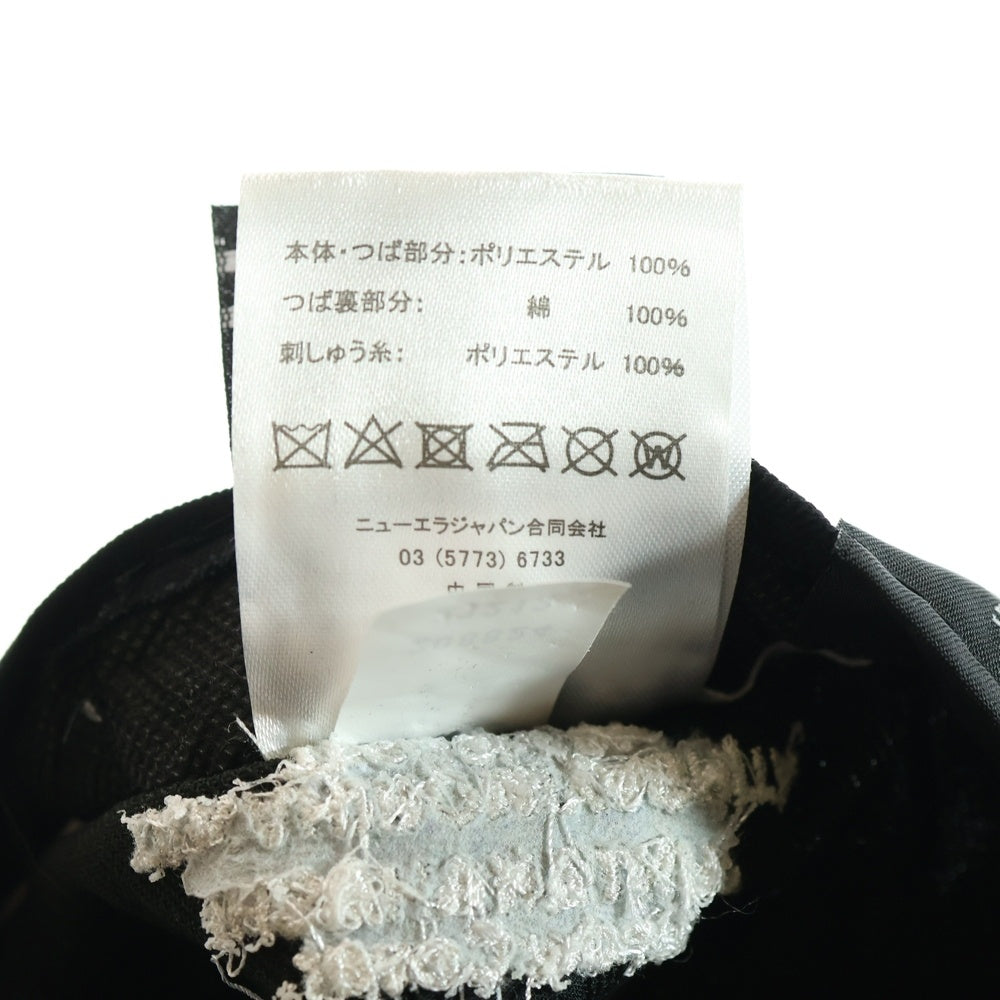 NEW ERA(ニューエラ) ×TAKAHIRO MIYASHITA Soloist ×UNDERCOVER タカヒロミヤシタソロイスト アンダーカバー トリプルネーム 59FIFTY ベースボールキャップ 帽子 ブラック