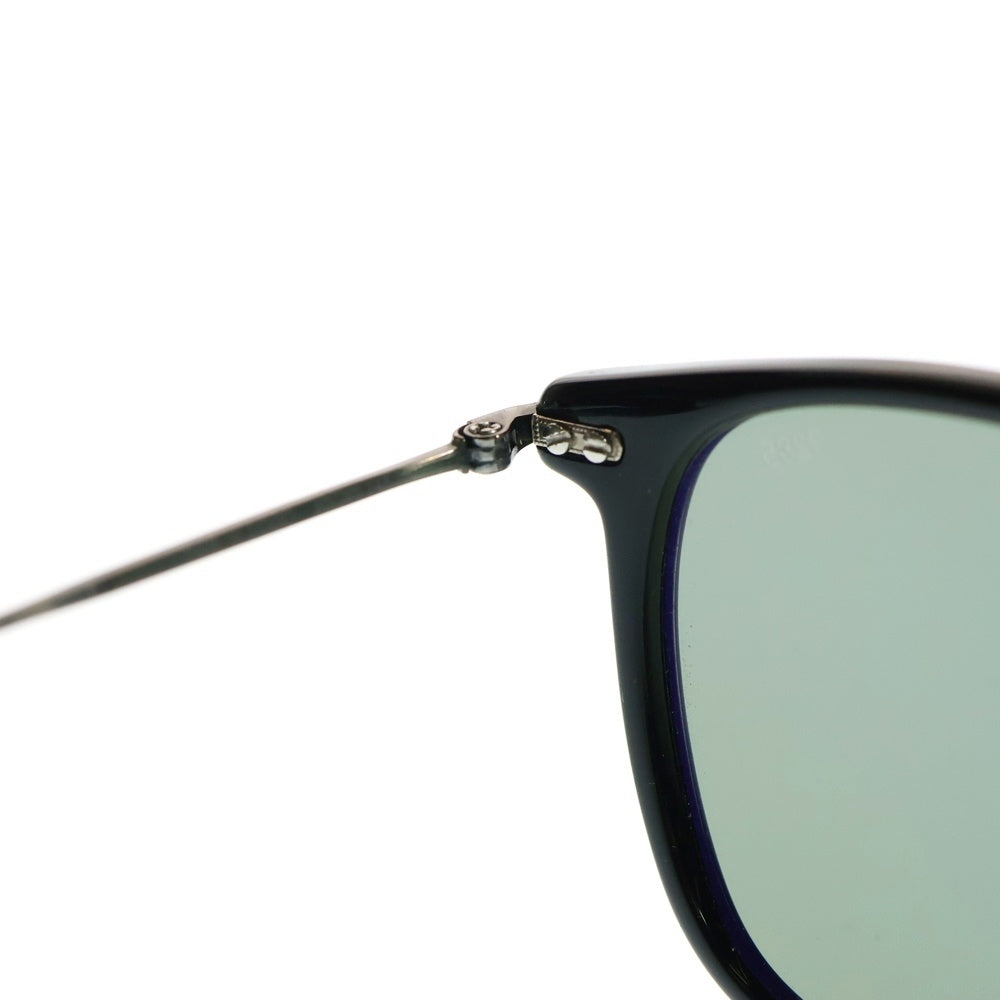 EYEVAN(アイヴァン) MODEL 748 ウェリントン チタン製 サングラス アイウェア メガネ ブラック