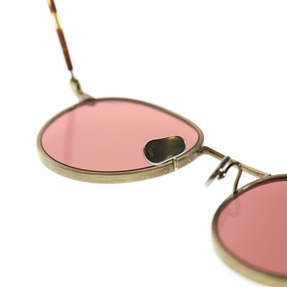 EYEVAN(アイヴァン) MODEL 215 c9010 丸形レンズ サングラス アイウェア メガネ ブラウン