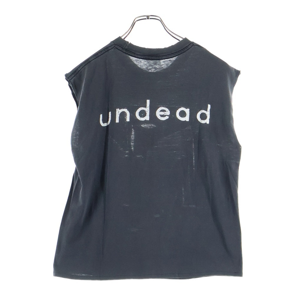 VINTAGE(ヴィンテージ) Bauhaus Tee バウハウス ロゴプリントノースリーブカットソー ブラック