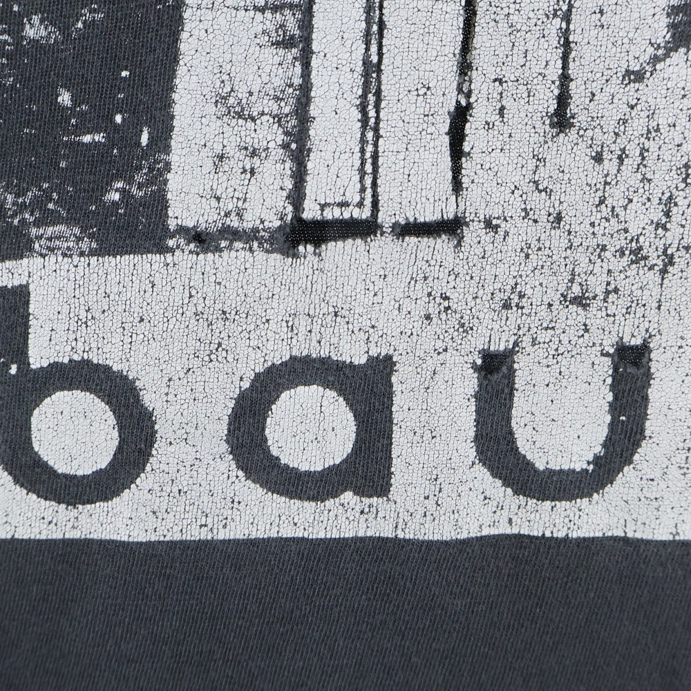 VINTAGE(ヴィンテージ) Bauhaus Tee バウハウス ロゴプリントノースリーブカットソー ブラック