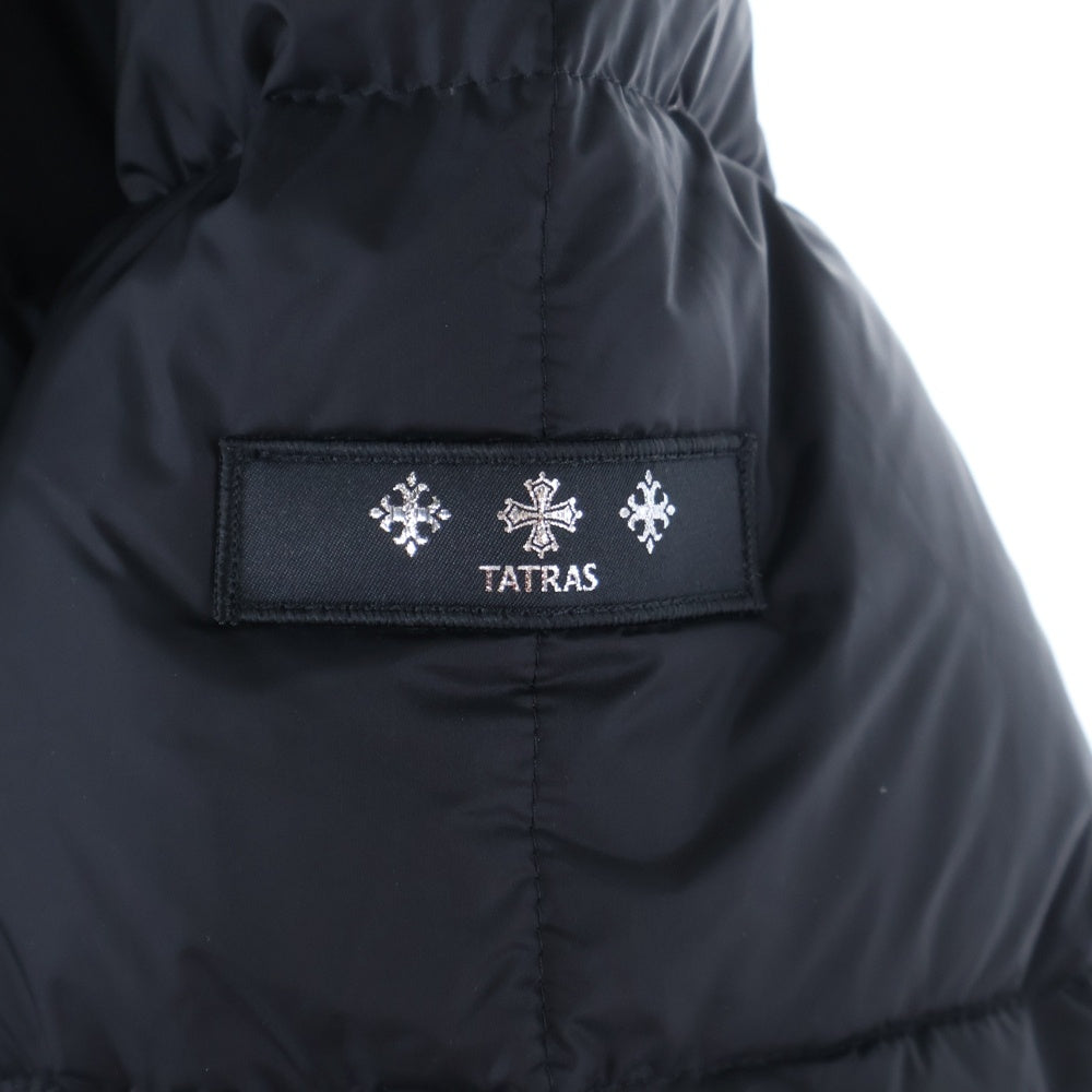 TATRAS(タトラス) GESSO ジェッソ フード付き ジップアップダウンジャケット ブラック