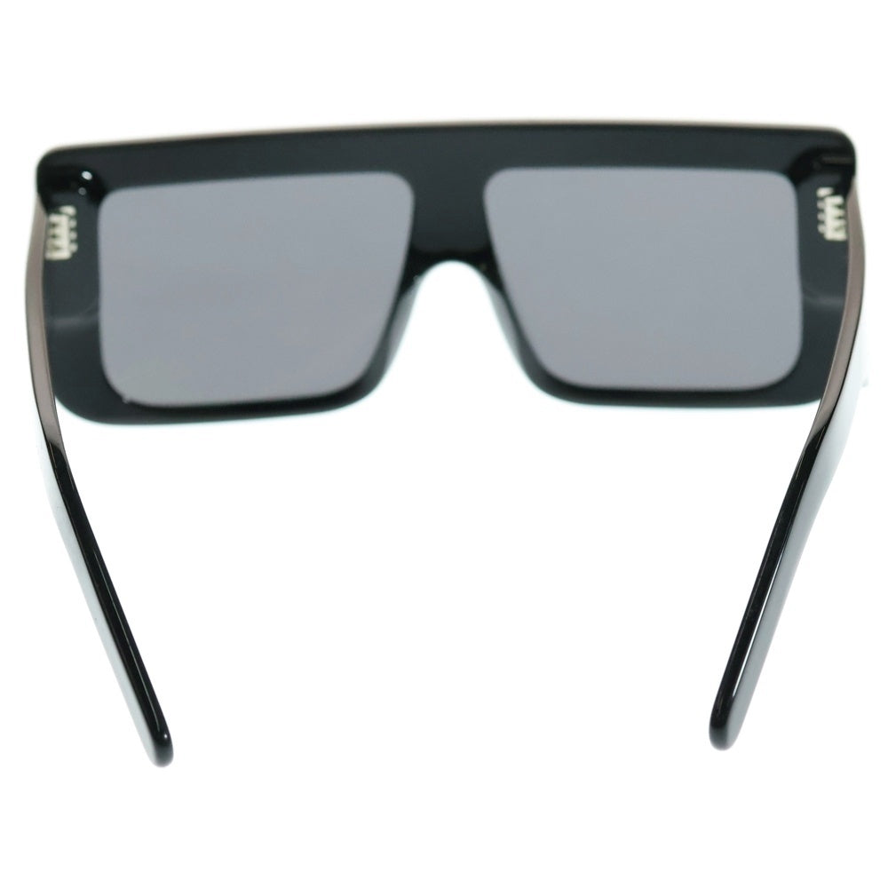 Rick Owens(リックオウエンス) 25SS DOCUMENTA SUNGLASSES ドクメンタ スクエアサングラス アイウェア ブラック RG0000002GBLKB