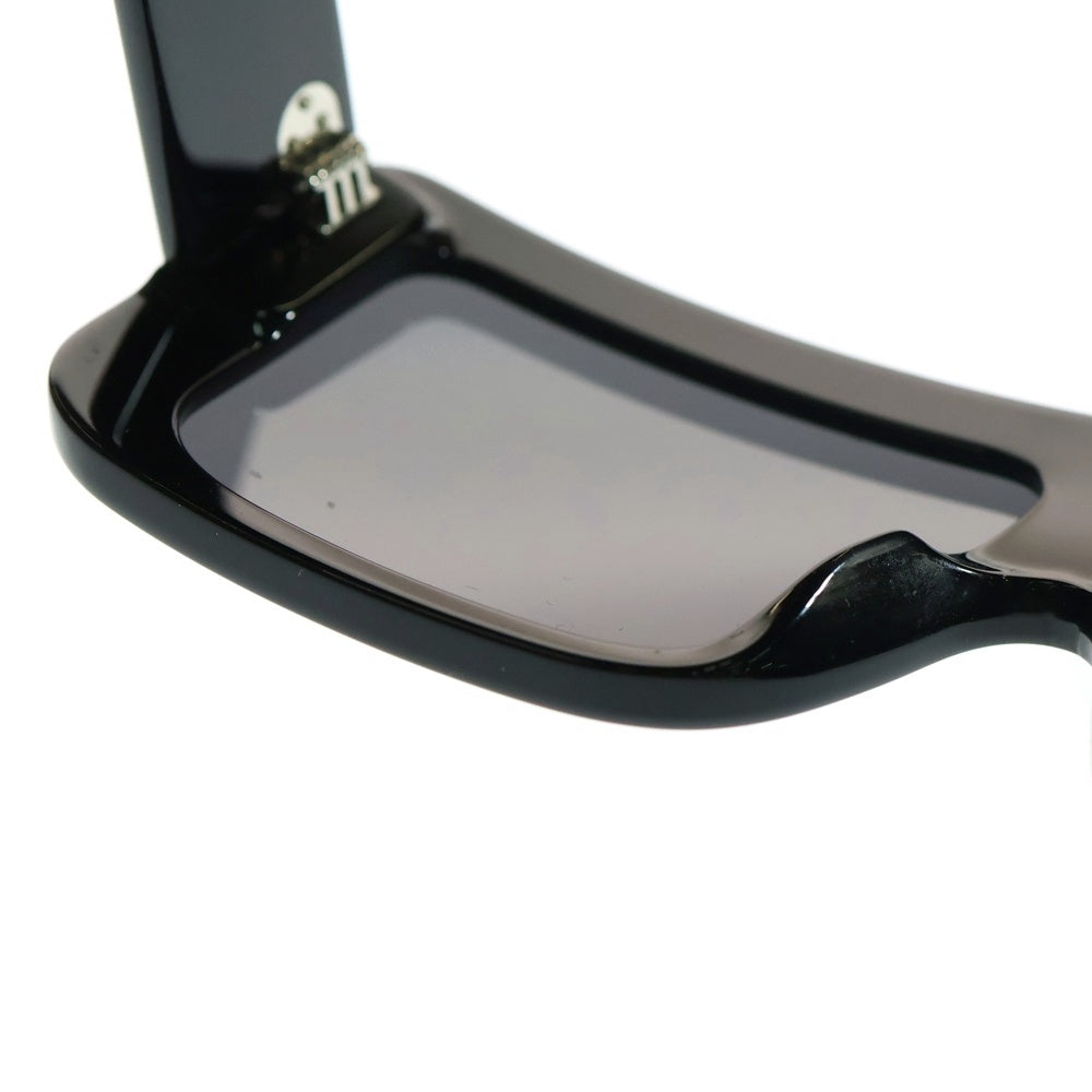 Rick Owens(リックオウエンス) 25SS DOCUMENTA SUNGLASSES ドクメンタ スクエアサングラス アイウェア ブラック RG0000002GBLKB