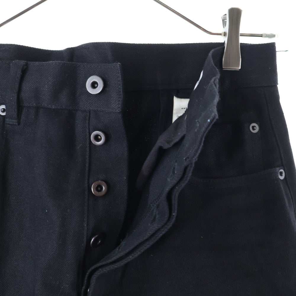 DRKSHDW(ダークシャドウ) DOUBLE KNEE GETH ダブルニーゲスデニムパンツ ブラック DL01E6387-BLK