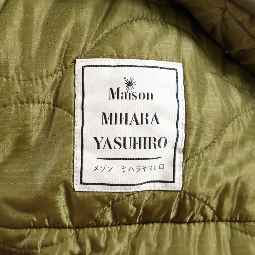 MAISON MIHARAYASUHIRO(メゾンミハラヤスヒロ) 24AW DOUBLE LEYERED MILITARY COAT ダブルレイヤード ミリタリー コート ジャケット カーキ A13CT051