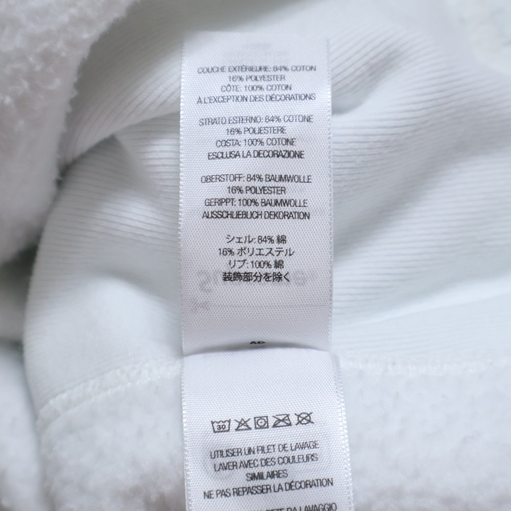 SUPREME(シュプリーム) 25SS Washed Box Logo Crewneck ウォッシュド ボックスロゴ クルーネック スウェット トレーナー ホワイト