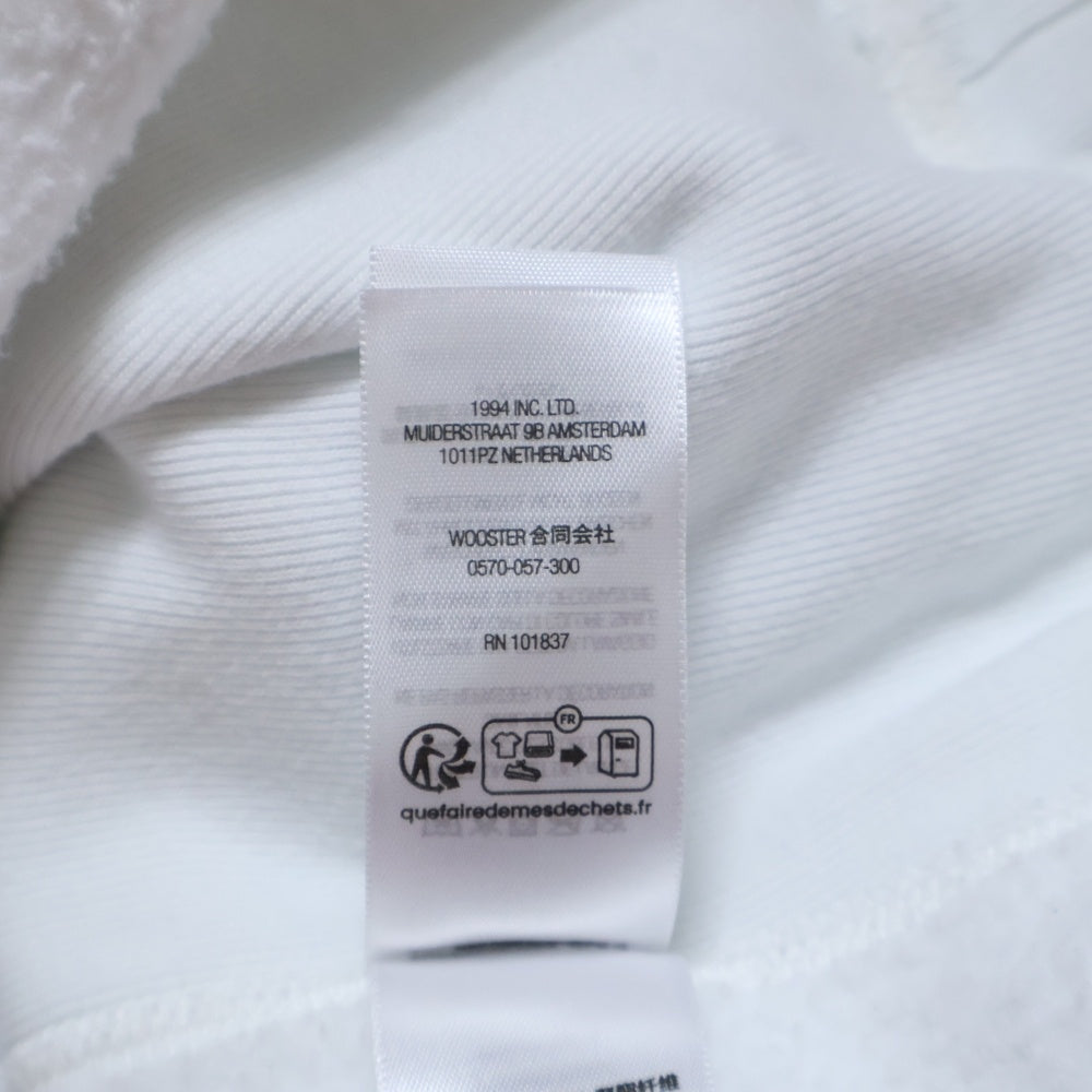 SUPREME(シュプリーム) 25SS Washed Box Logo Crewneck ウォッシュド ボックスロゴ クルーネック スウェット トレーナー ホワイト