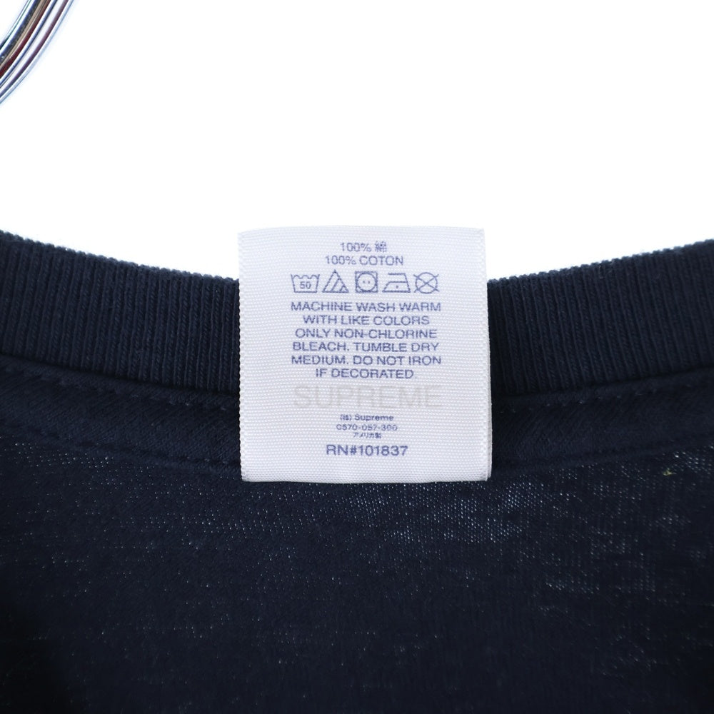 SUPREME(シュプリーム) 23SS Tonal Box Logo Tee トーナル ボックスロゴ 半袖Tシャツ カットソー ネイビー