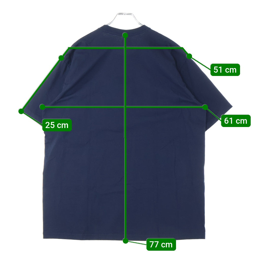 SUPREME(シュプリーム) 23SS Tonal Box Logo Tee トーナル ボックスロゴ 半袖Tシャツ カットソー ネイビー