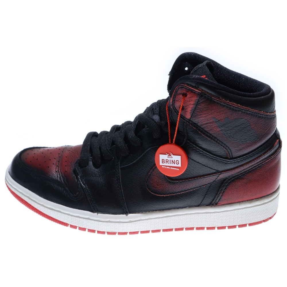 NIKE SB(ナイキエスビー) Air Jordan 1 High Lance Mountain Black エアジョーダン1 ランス マウンテン ハイカットスニーカー レッド/ブルー 8.5/26.5cm 653532-002