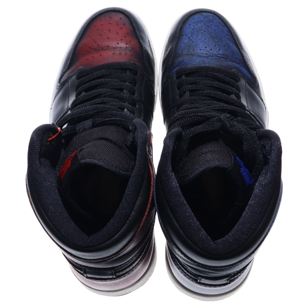 NIKE SB(ナイキエスビー) Air Jordan 1 High Lance Mountain Black エアジョーダン1 ランス マウンテン ハイカットスニーカー レッド/ブルー 8.5/26.5cm 653532-002