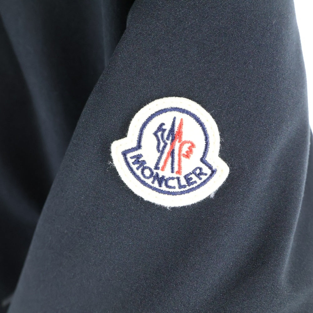 MONCLER(モンクレール) 25AW Livradois Middle Length Down Jacket リヴラドワ ミドル丈ダウンジャケット ジップアップナイロンダウンジャケット K20911C00007 5983X ブラック