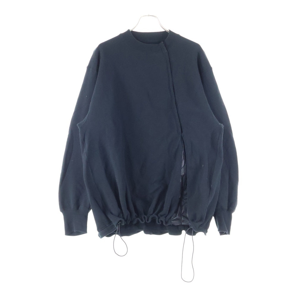 Tamme(タム) スリットデザイン クルーネックスウェット トレーナー 24A0204 ブラック