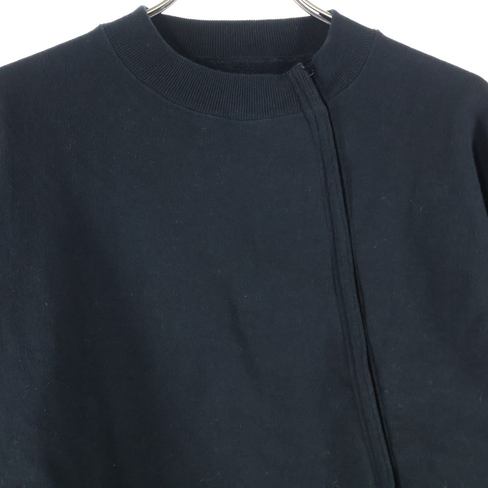 Tamme(タム) スリットデザイン クルーネックスウェット トレーナー 24A0204 ブラック