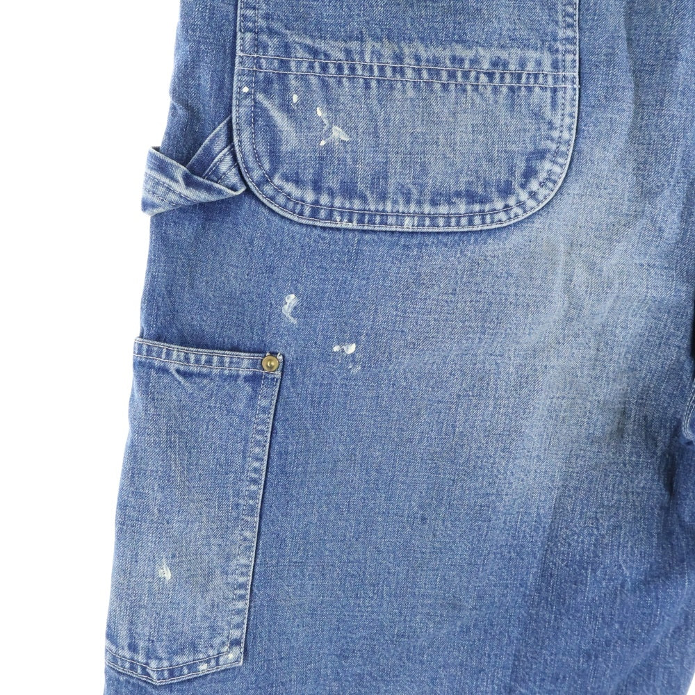 SAINT MICHAEL(セントマイケル) 25SS DOUBLE KNEE SHORTS SM-HR8-0000-073 ダブルニー デニム ショートパンツ ショーツ インディゴ