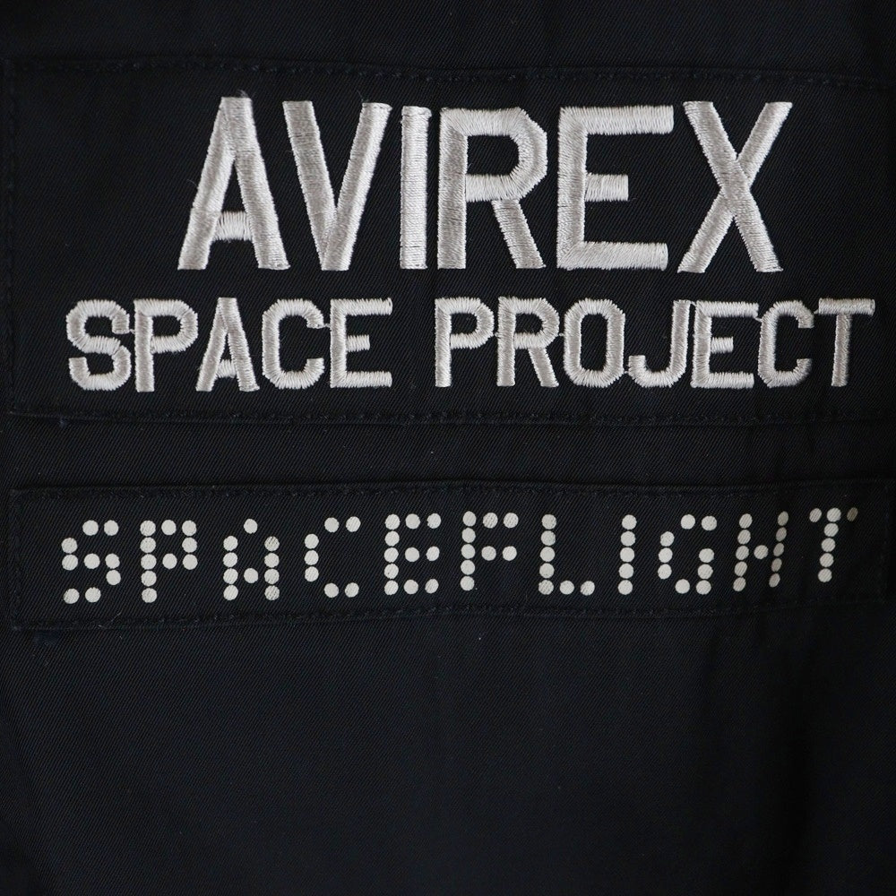 AVIREX(アヴィレックス) MA-1 GT-10 6182176 ワッペンデザイン フライトジャケット アウター ブラック