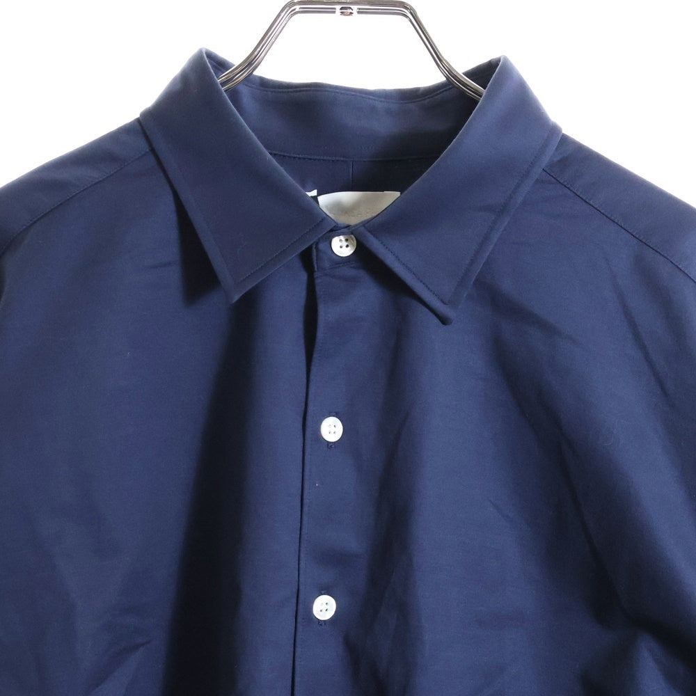 KANEMASA PHIL.(カネマサフィル) 24SS 46G Atmosphere Shirt アトモスフィアシャツ ボタンダウン長袖シャツ KM24S-003 ネイビー