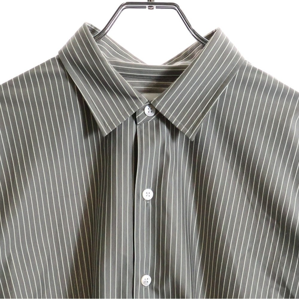 KANEMASA PHIL.(カネマサフィル) 24SS 46G Atmosphere Shirt アトモスフィアシャツ ボタンダウン長袖シャツ KM24S-028 グレー