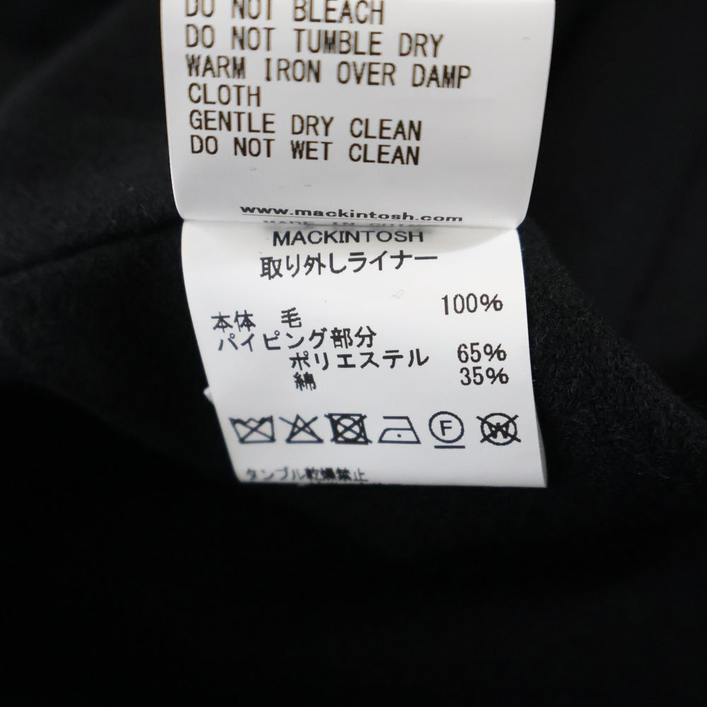 MACKINTOSH(マッキントッシュ) DUNKELD レインテック ステンカラーコート ブラック