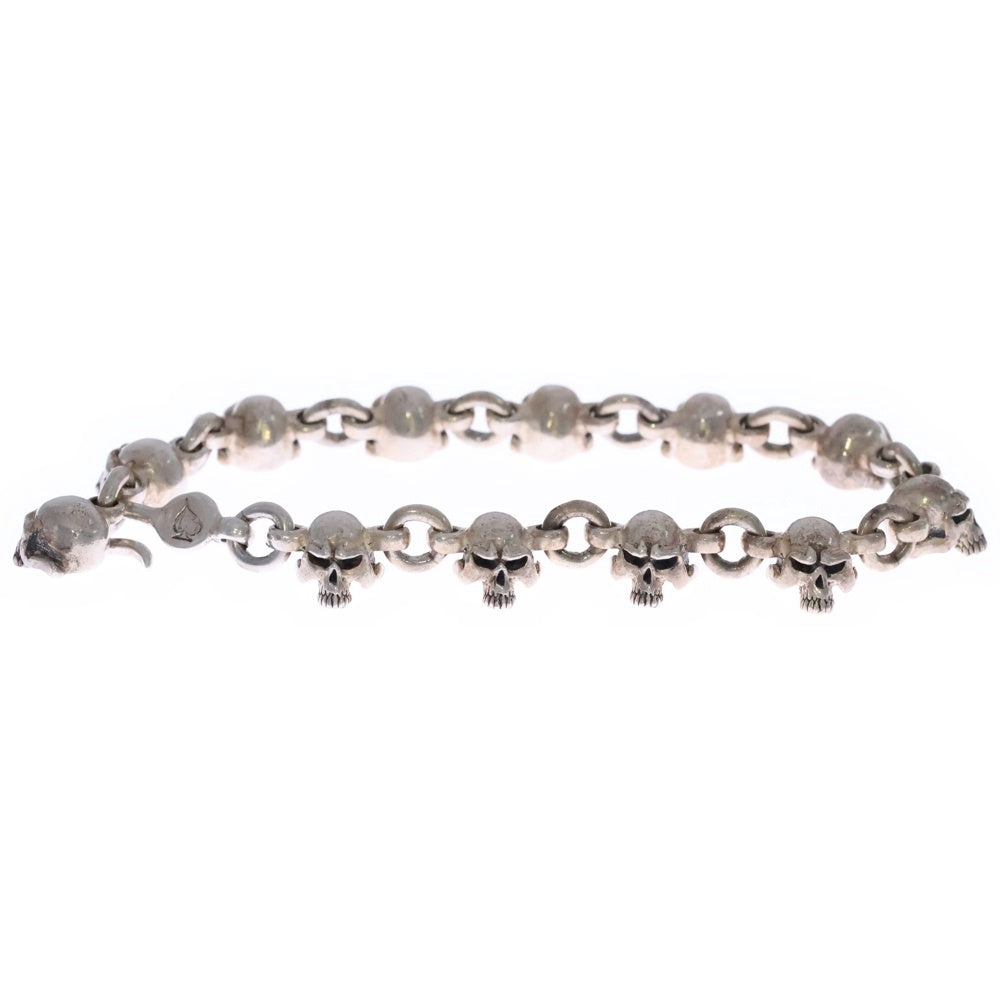 THIRTEEN DESIGNS　スカルブレスレット THIRTEEN DESIGNS(サーティーンデザインズ) MAD SKULL BRACELET スカル