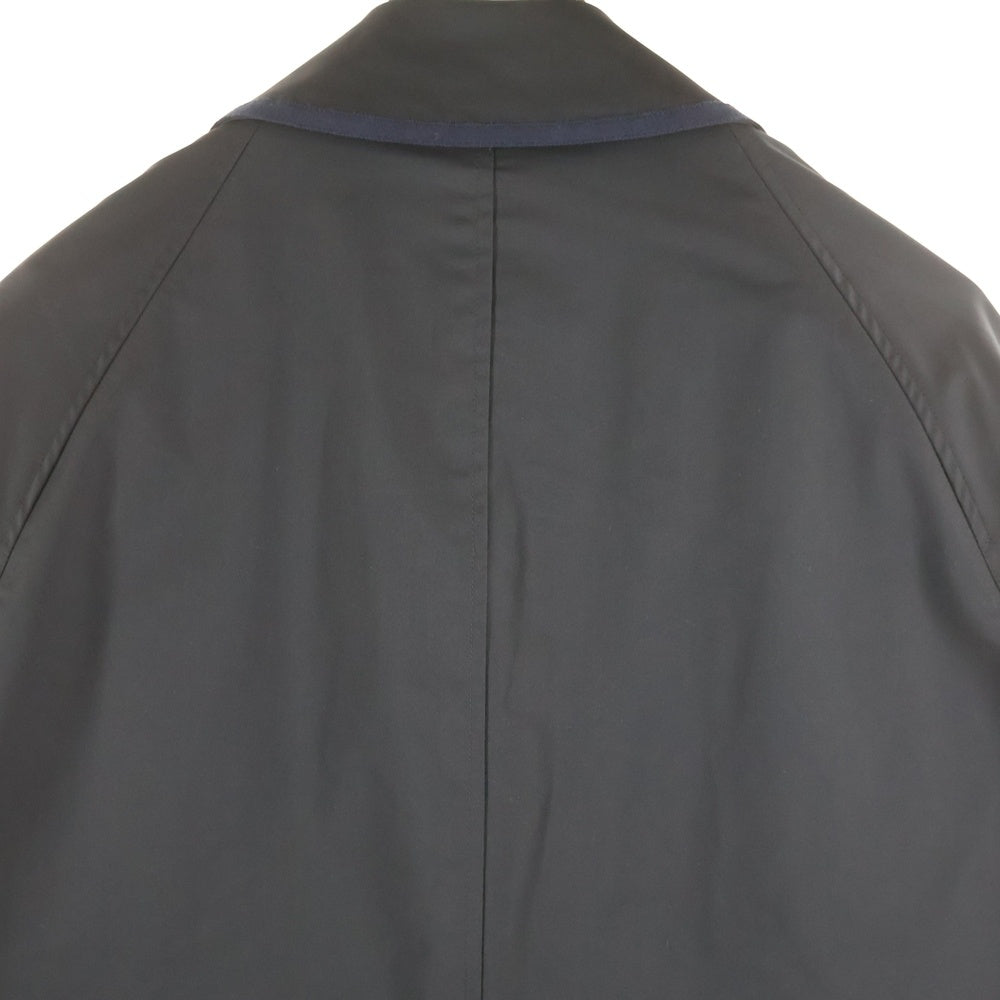 LANVIN(ランバン) ツイル コート フロントボタン ジャケット コート ネイビー 258401