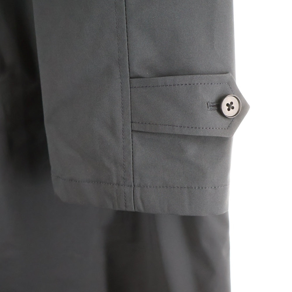 LANVIN(ランバン) ツイル コート フロントボタン ジャケット コート ネイビー 258401