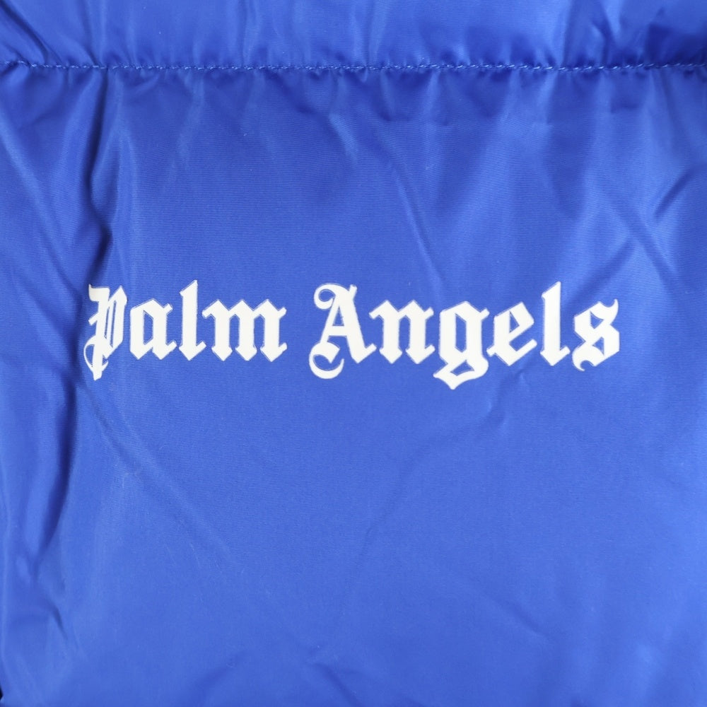 MONCLER GENIUS(モンクレール ジーニアス) 22AW ×Palm Angels Rodman Giubbotto パームエンジェルス ロッドマンジュボット サイドラインナイロンダウンジャケット H209L1A00016 M2563 ブルー