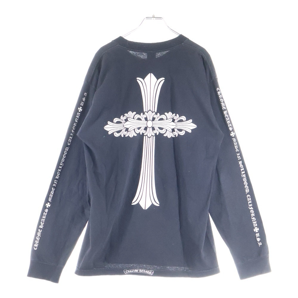 クロムハーツ 長袖　フローラル CHROME HEARTS クロムハーツ（原本無） ホースシュー フローラルクロス