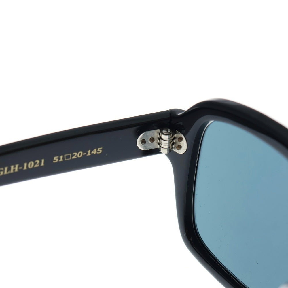 MYne(マイン) 24AW ×GLITCH Eyewear グリッチ アイウェア スクエアフレームサングラス眼鏡 メガネ GLH-1021 ブラック