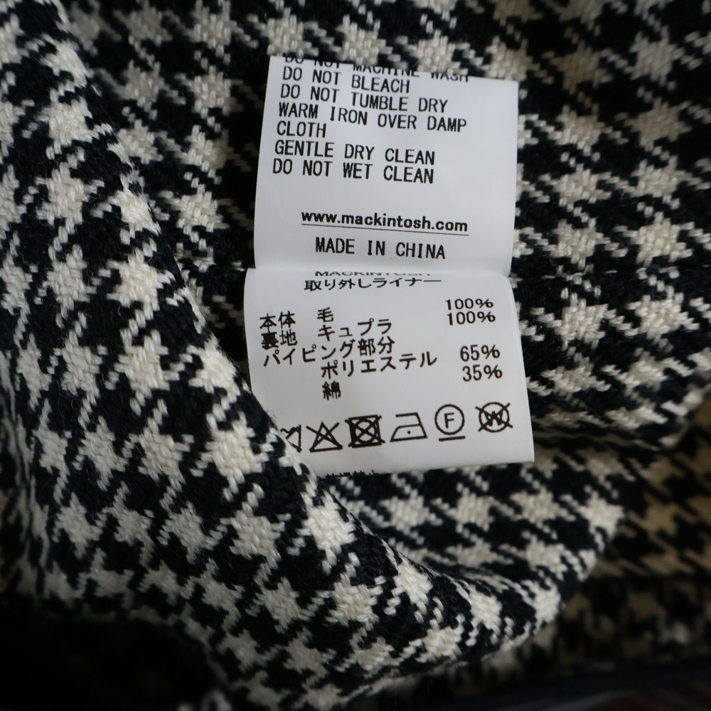 MACKINTOSH(マッキントッシュ) Raintec Stornoway Blouson レインテックストーノウェイブルゾン ジップアップナイロンジャケット G252AP1200EXMI グレー